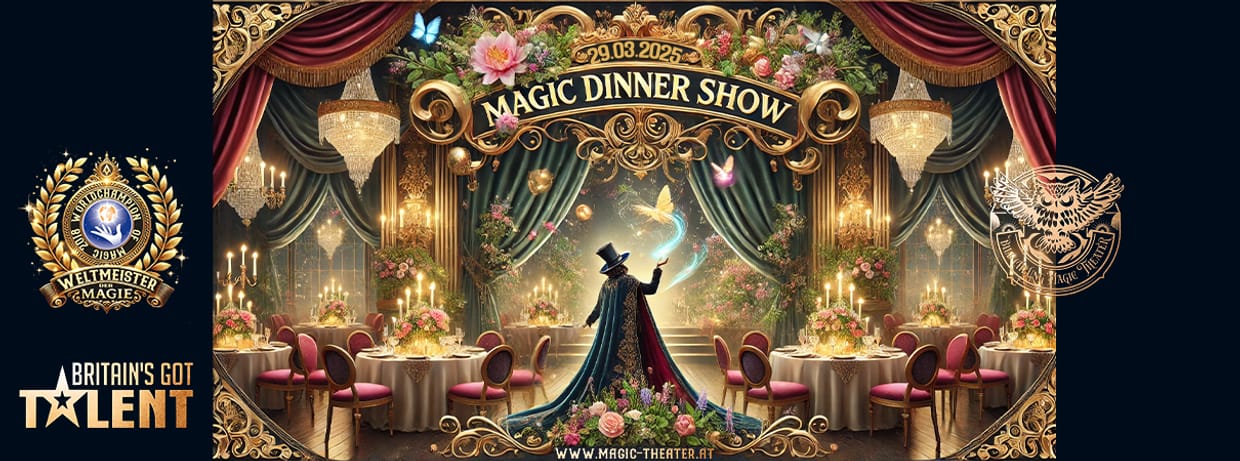 Frühlings Dinner Magic Show