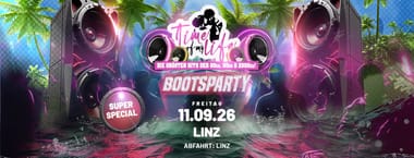 TIME OF MY LIFE - Hits der 70er, 80er und 90er - Bootsfahrt in LINZ
