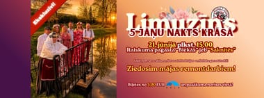 Koncertuzvedums "Limuzīns 5 Jāņu nakts krāsā"