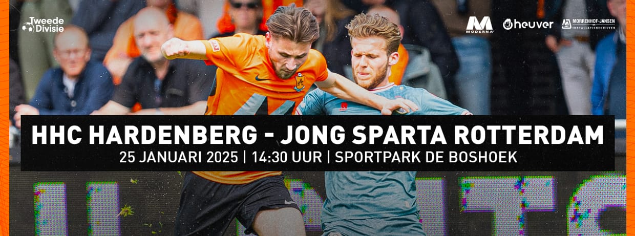 HHC Hardenberg - Jong Sparta Rotterdam