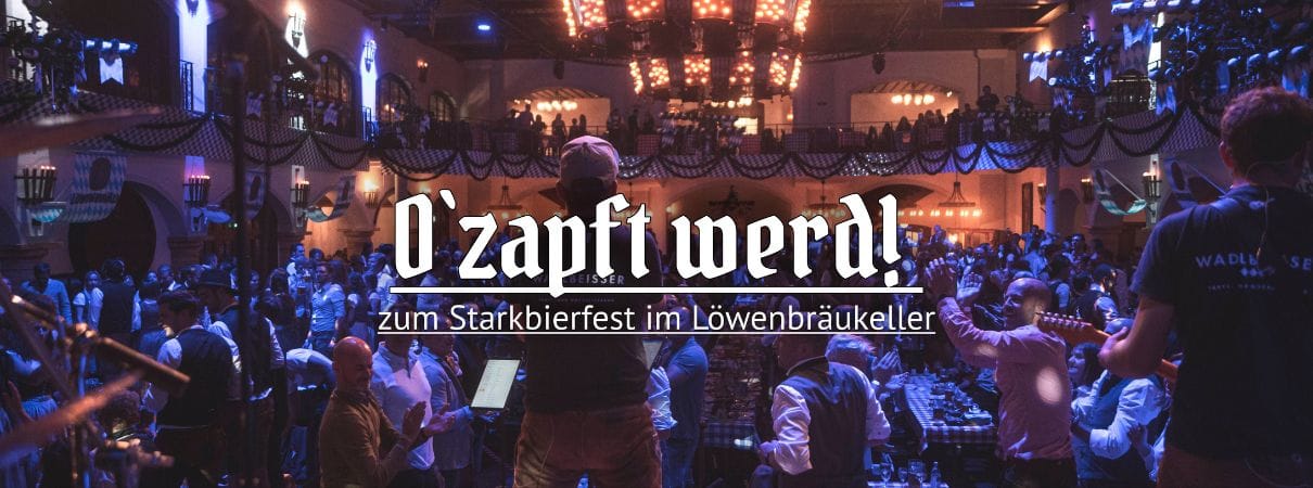 O`zapft werd!