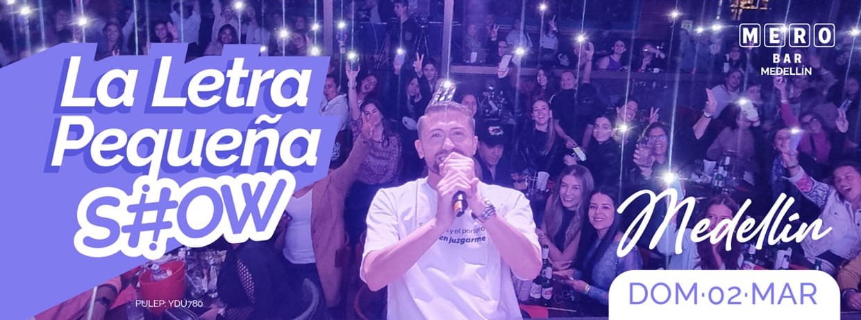 LA LETRA PEQUEÑA SHOW EN MERO BAR