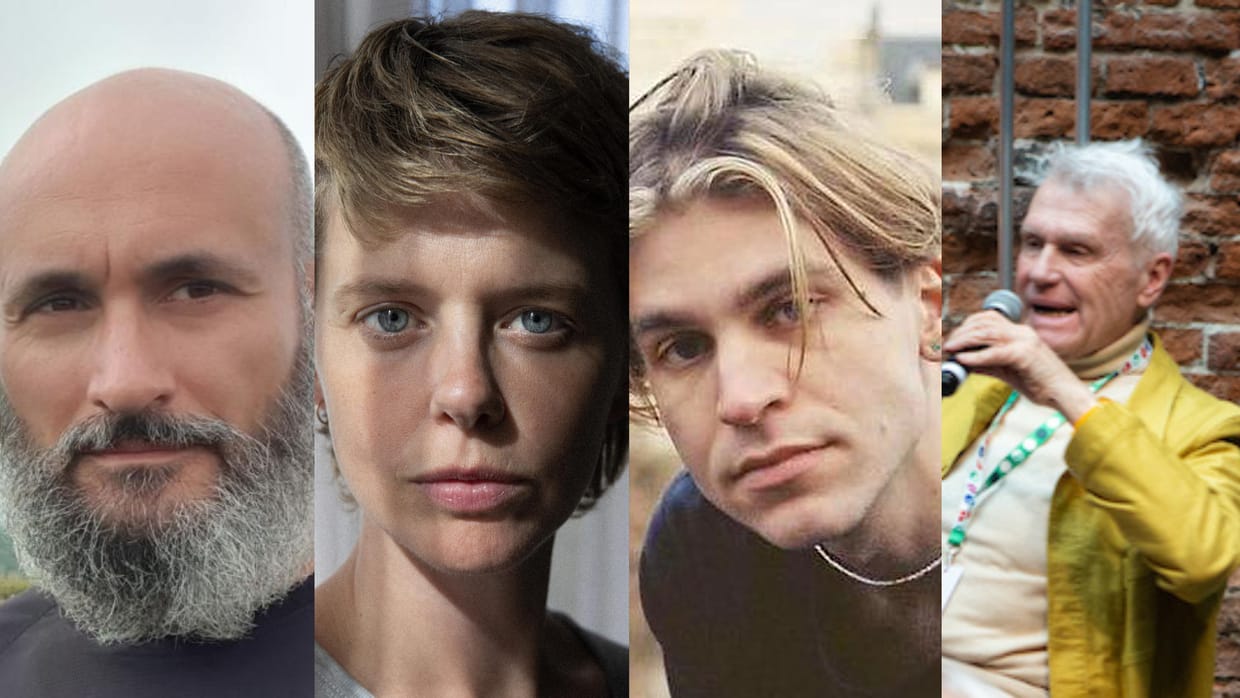 verschijningen: adriaan van dis, maaike neuville, iannis goerlandt en wout vermijs 