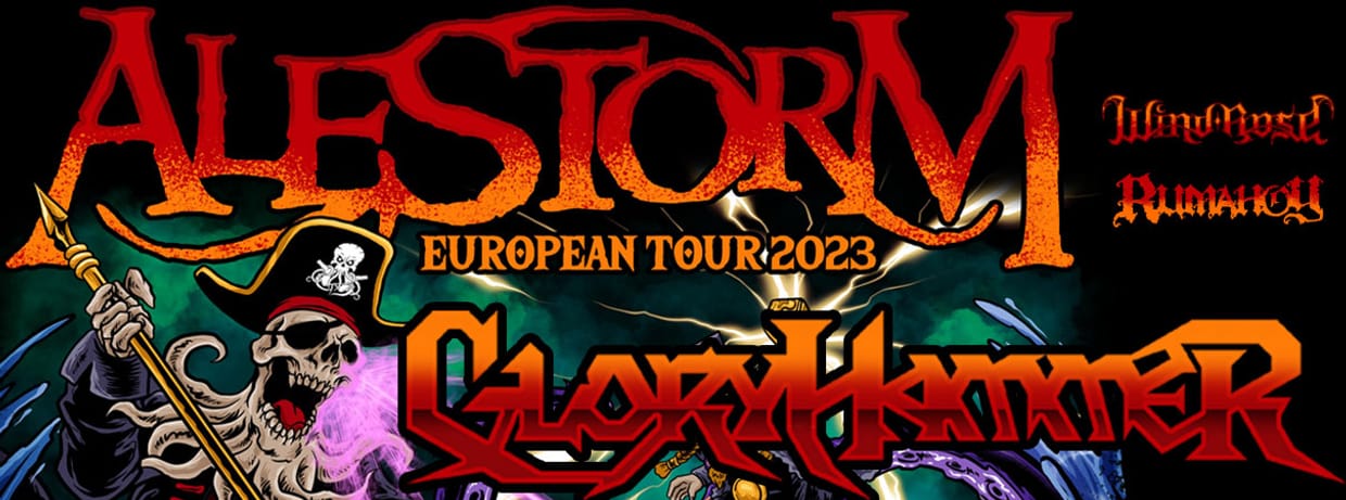 Alestorm • Gloryhammer • 14.01.2023 Geiselwind
