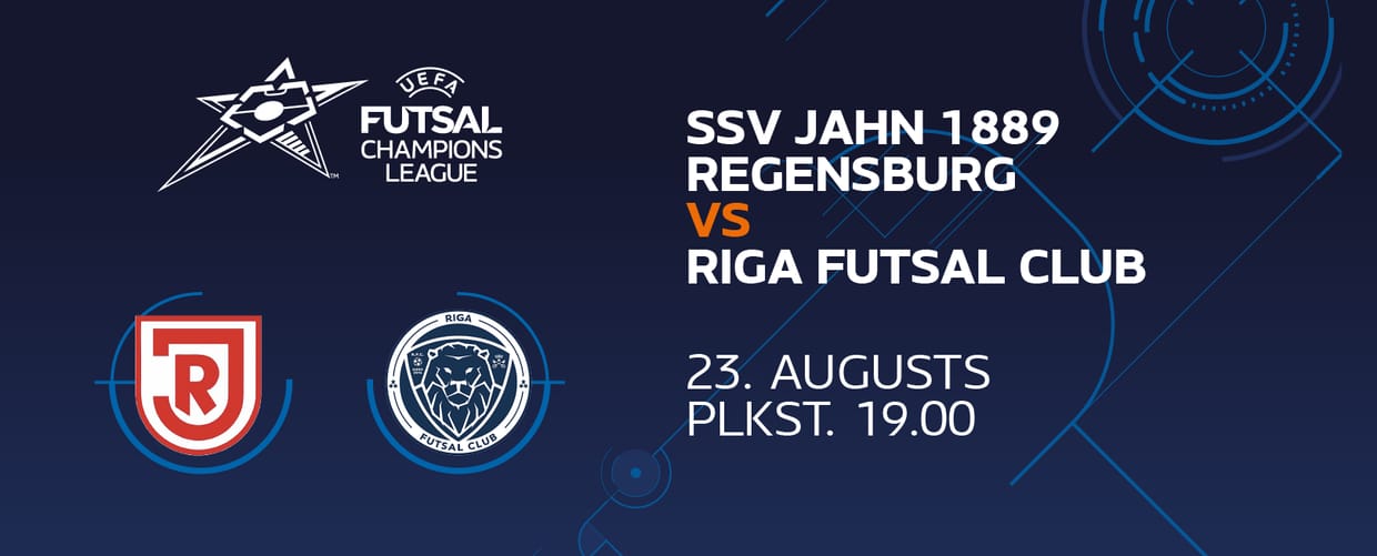 Riga Futsal Club VS SSV Jahn 1889 Regensburg