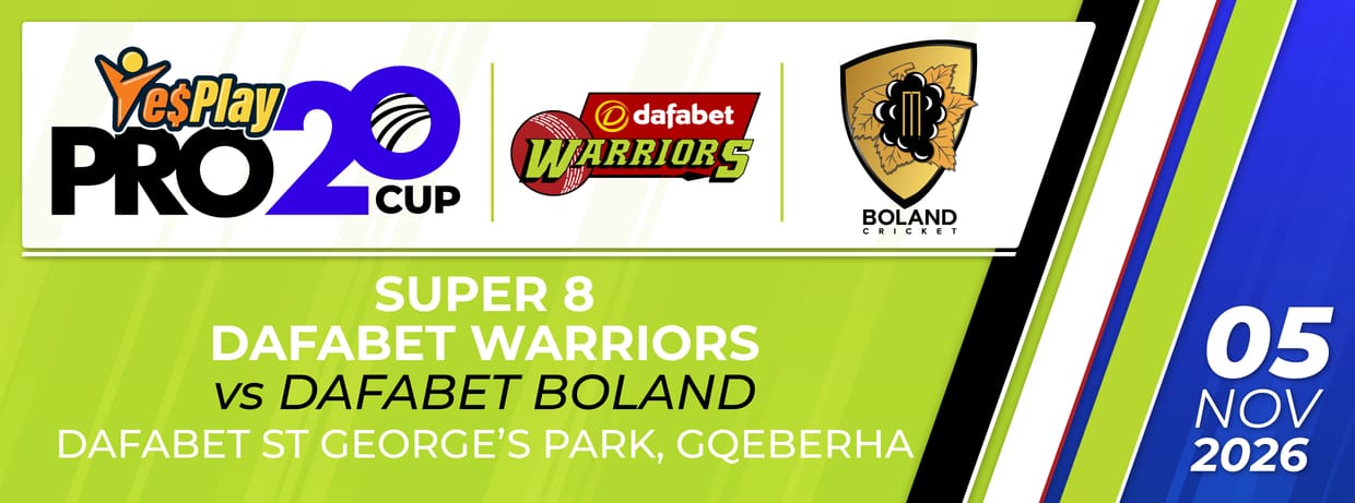 Dafabet Warriors vs Dafabet Boland
