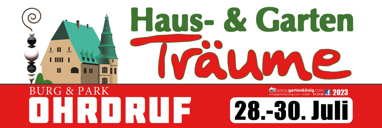 Haus- & Garten Träume Burg & Park Ohrdruf