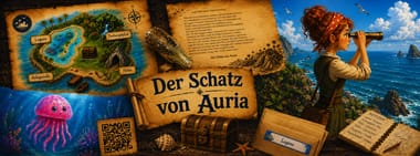 Der Schatz von Auria - ein spannendes Escape Game für Familien