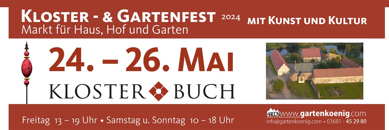 Kloster- & Gartenmarkt Kloster Buch