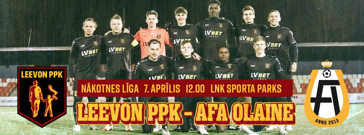 Nākotnes līga: Leevon PPK - AFA Olaine