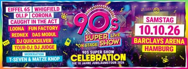 90s Super Show Hamburg 2026