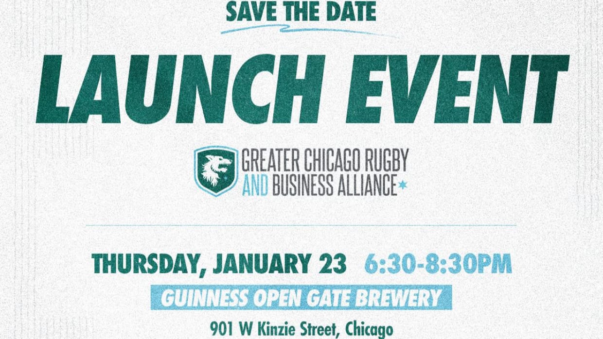 Greater Chicago Rugby and Business Alliance Launch Event