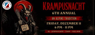 Krampusnacht at the AGC - 2026!