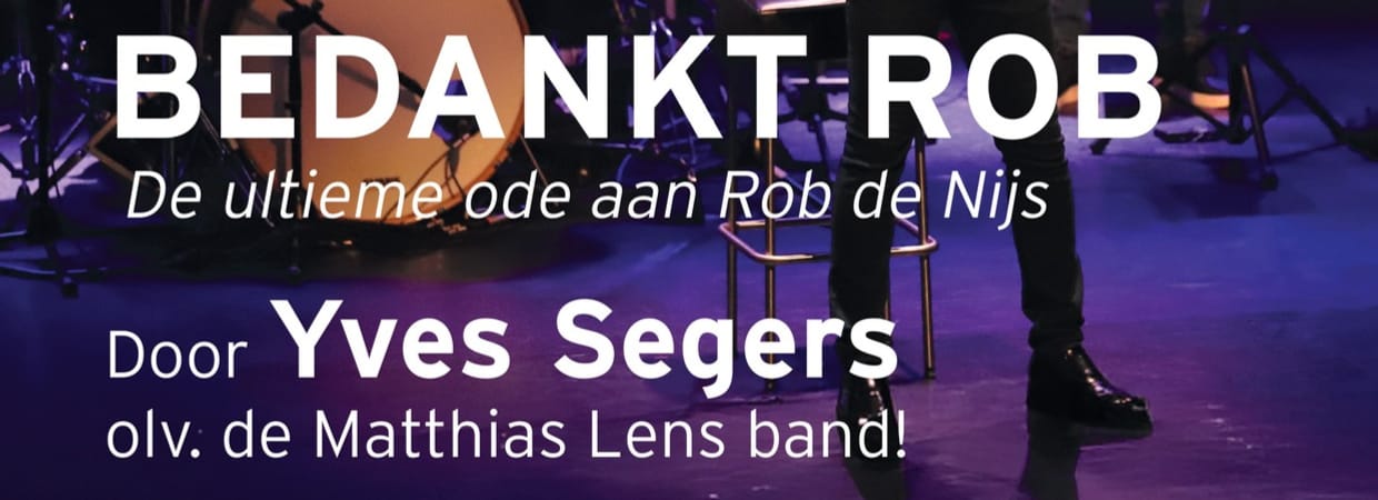 Bedankt Rob