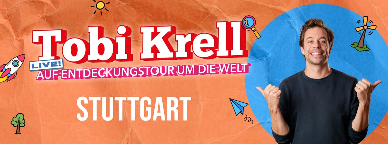 Tobi Krell live in Stuttgart