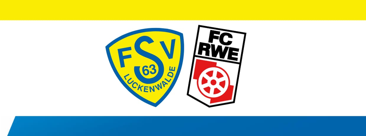 FSV 63 Luckenwalde vs FC Rot Weiß Erfurt