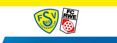 FSV 63 Luckenwalde vs FC Rot Weiß Erfurt