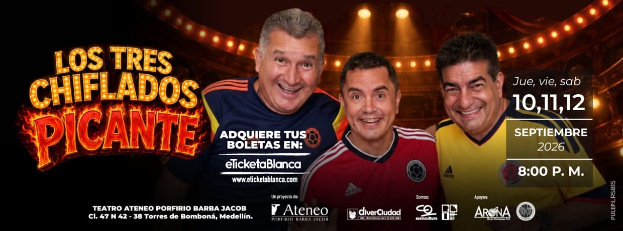 TEMPORADA DE HUMOR LOS TRES CHIFLADOS (PICANTE) 