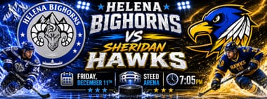 Helena Bighorns vs Sheridan Hawks