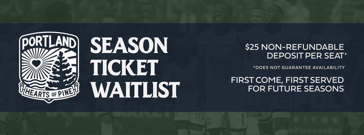 Portland Hearts of Pine Season Ticket Waitlist