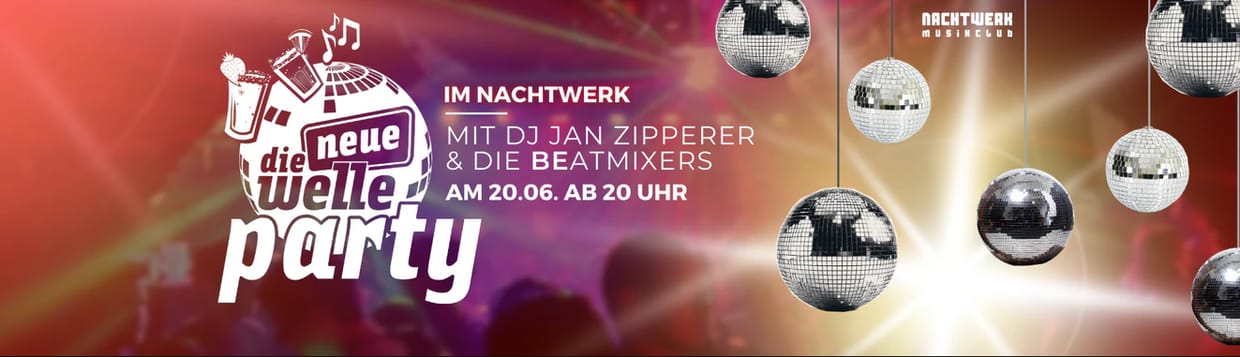 die neue welle Party im Nachtwerk Musikclub Karlsruhe