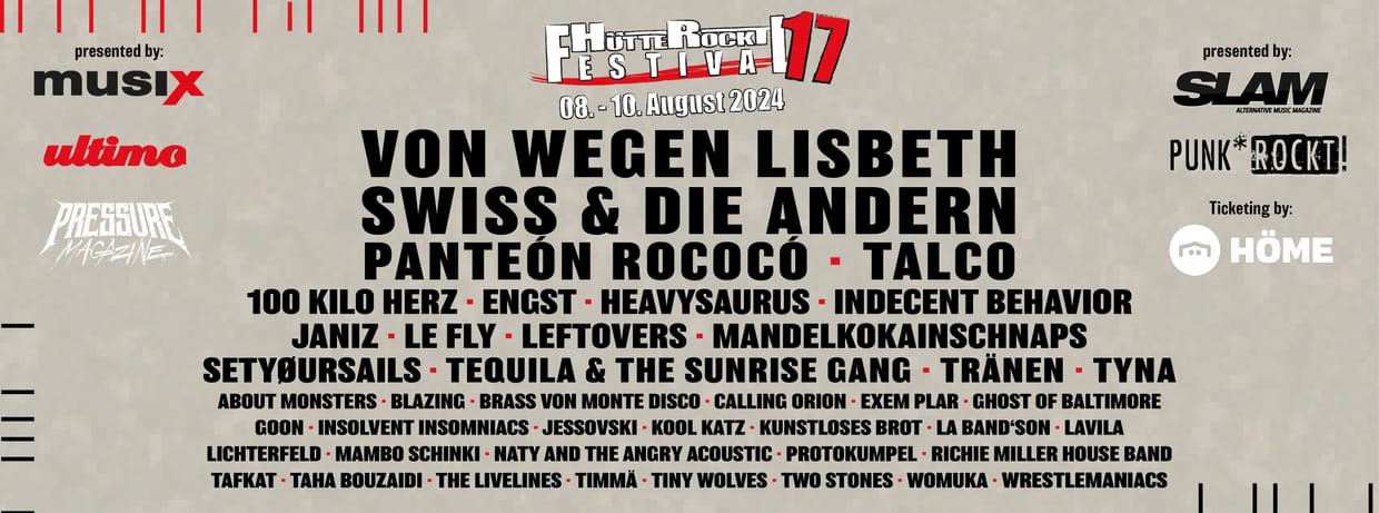 Hütte Rockt Festival 2024