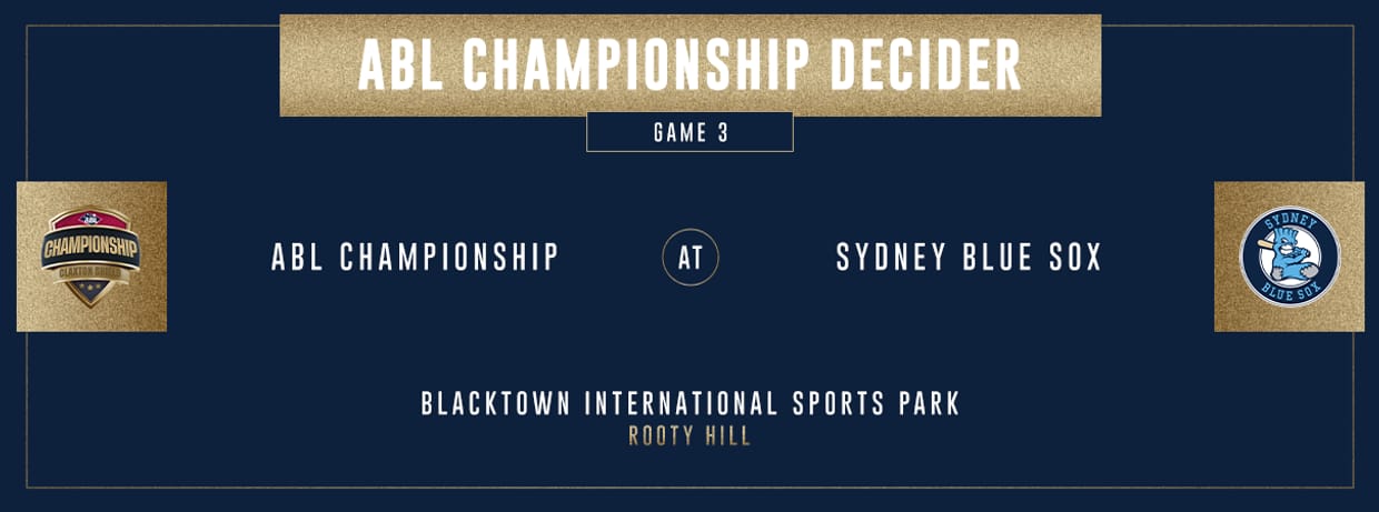 ABL 2025/26 Championship Series - Game 3
