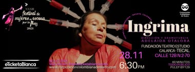 FESTIVAL DE MUJERES EN ESCEANA POR LA PAZ 2024 OBRA:INGRIMA