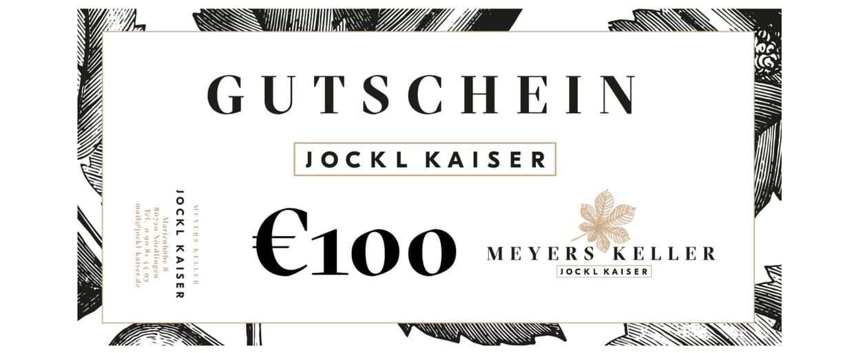 Gutschein im Wert von 100 €