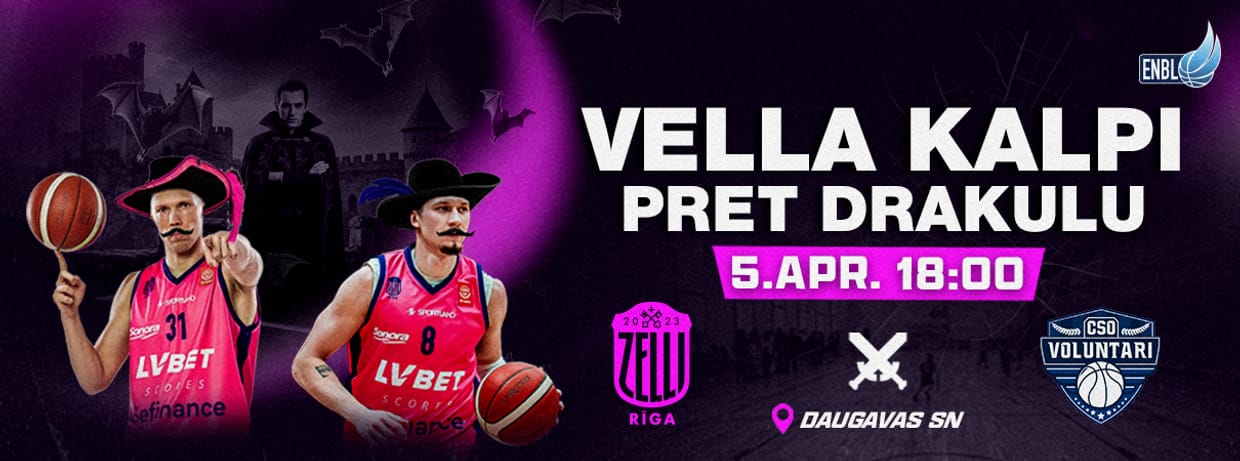 Cīņa par ENBL “Final Four”: “Rīgas Zeļļi” vs “CSO Voluntari”