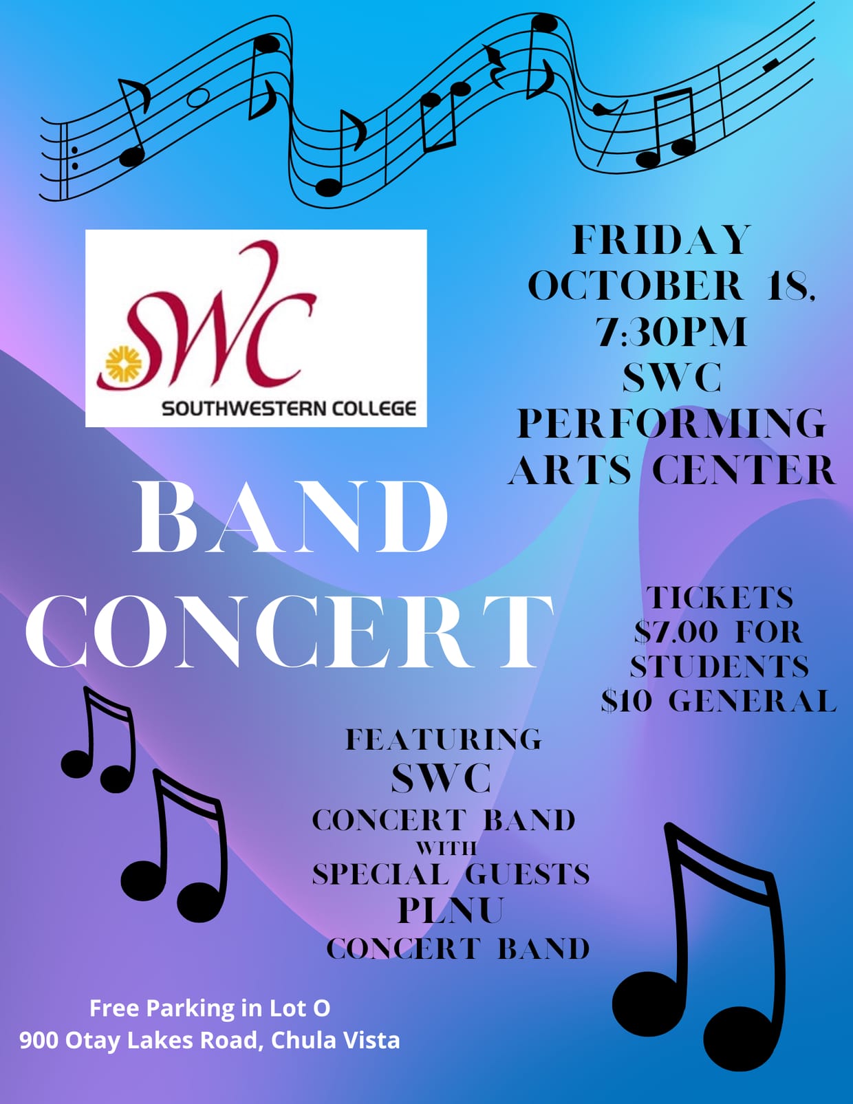 SWC Concert Band Performance