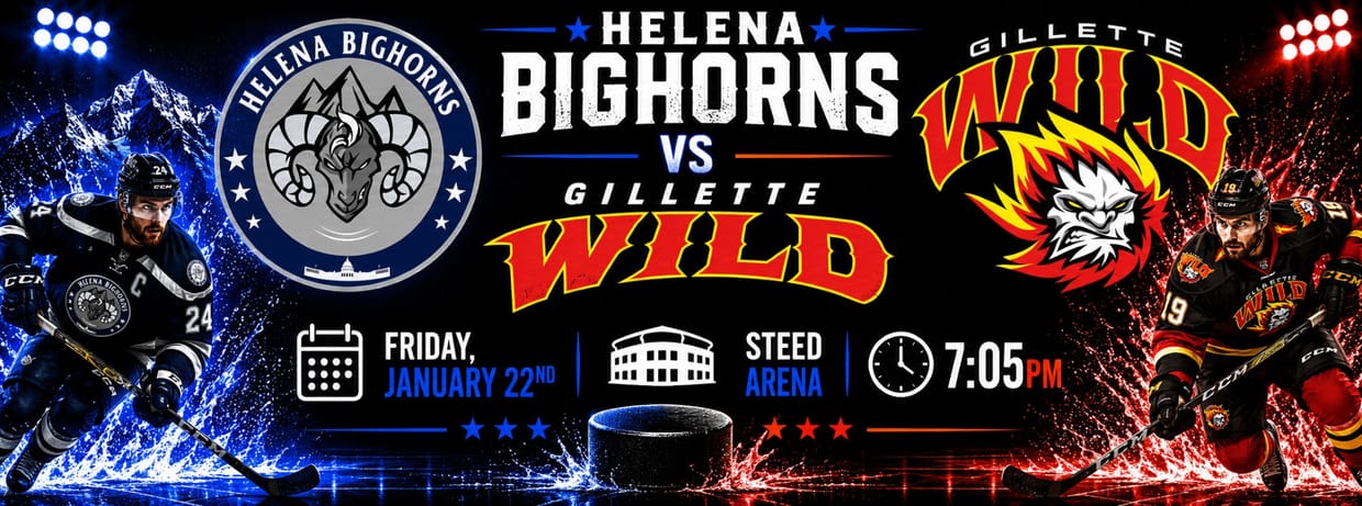 Helena Bighorns vs Gillette Wild