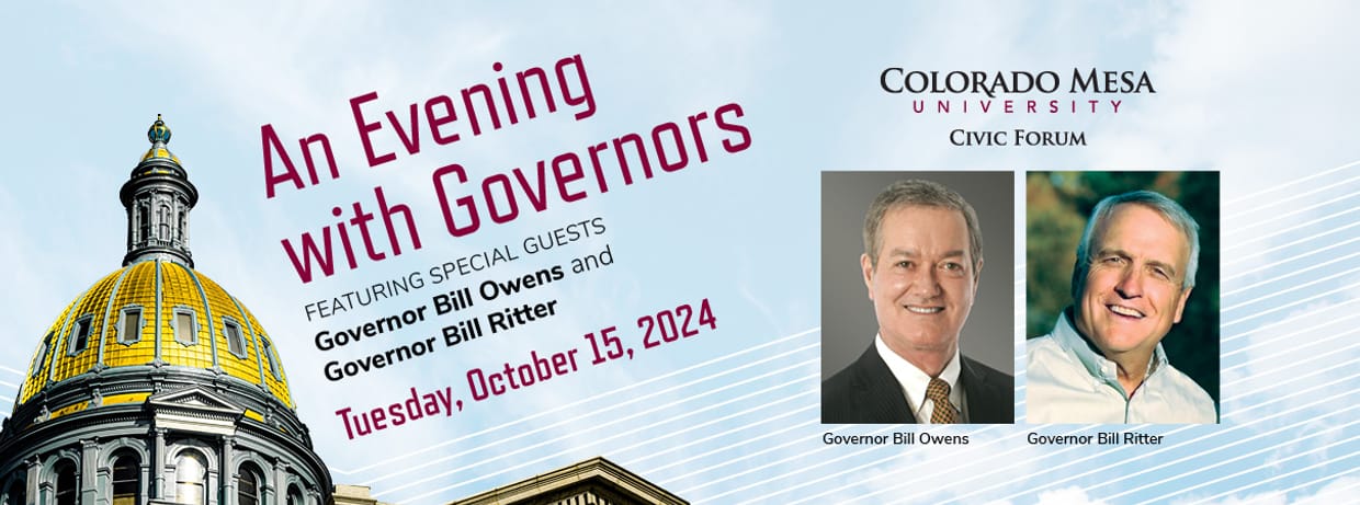 CMU Civic Forum Presents An Evening with Governors