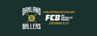 Ballers vs. Idaho Falls Chukars (Fan Appreciation Day + Fan Controlled Baseball)