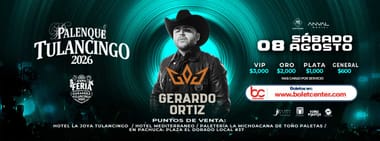GERARDO ORTIZ 08/08/2026 