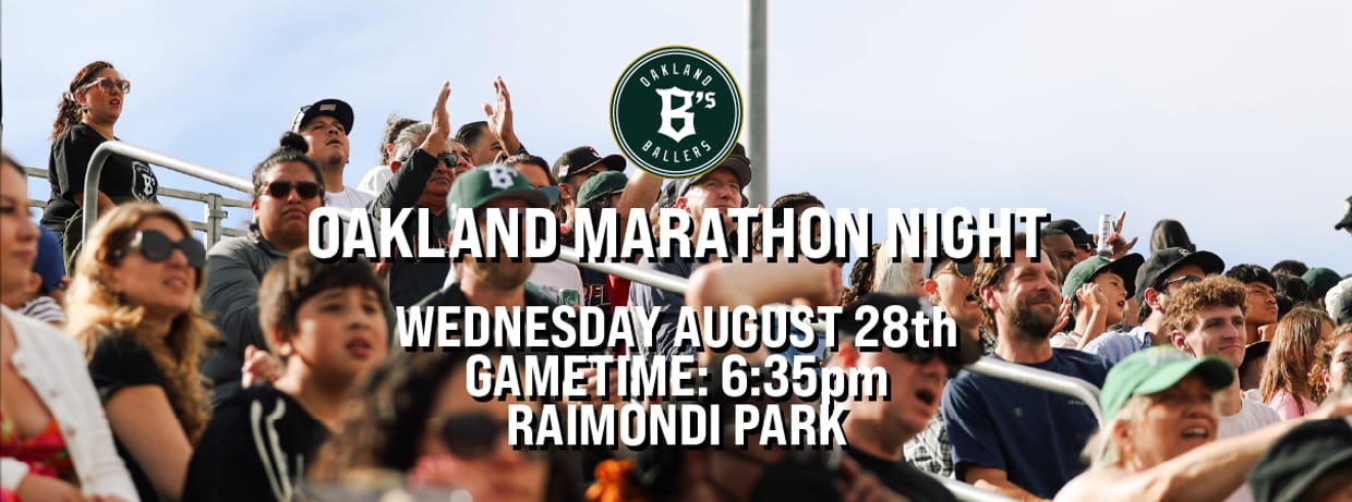 Ballers vs. Idaho Falls Chukars (Oakland Marathon Night)