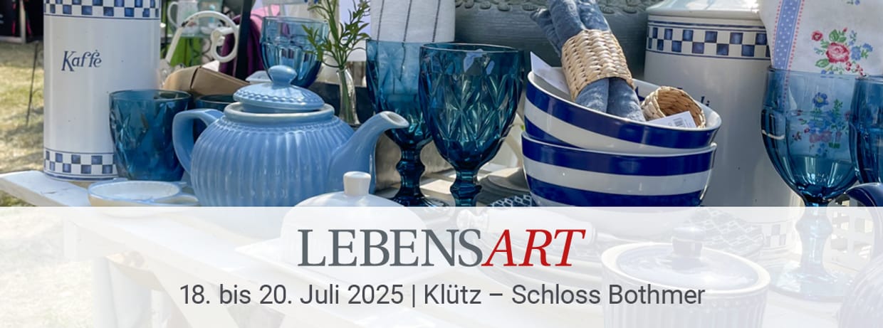 LebensArt Klütz - Schloss Bothmer 