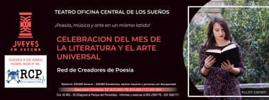 CELEBRACION DEL MES DE LA LITERATURA Y EL ARTE UNIVERSAL