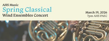 AHS Music Spring Festival Wind Ensemble Concert
