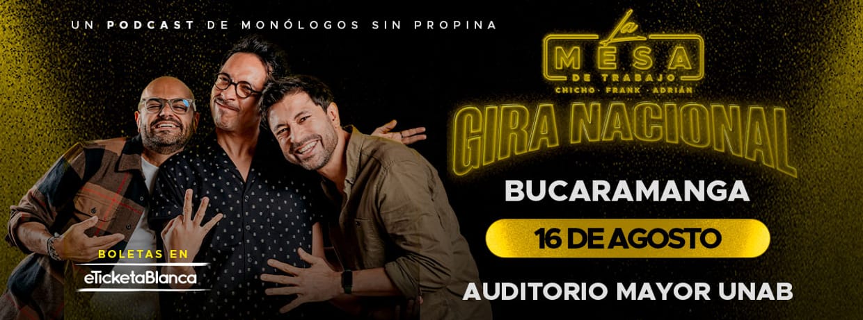 LA MESA DE TRABAJO EN VIVO (EN BUCARAMANGA)