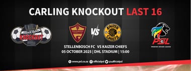 Stellenbosch FC vs Kaizer Chiefs FC (Carling Knockout Last 16)