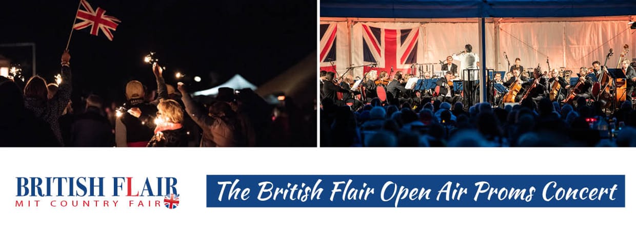 The British Flair Open Air Proms Concert 