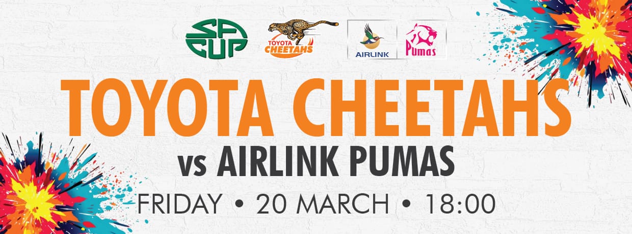 Toyota Cheetahs vs Airlink Pumas