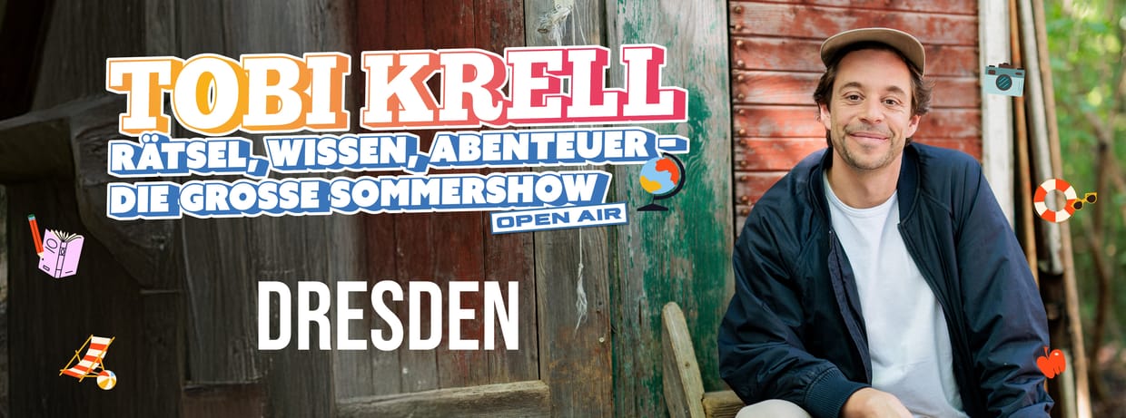 Tobi Krell live in Dresden ■ Open Air