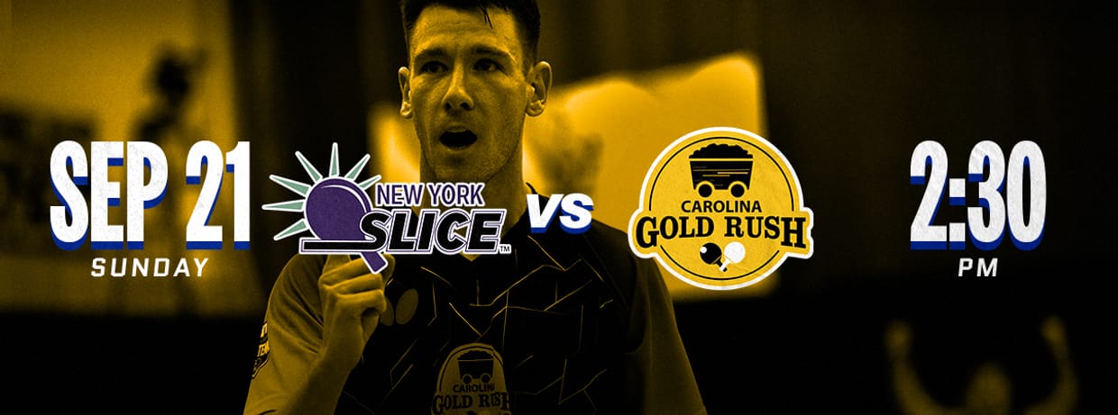 New York Slice vs. Carolina Gold Rush, 2:30 PM