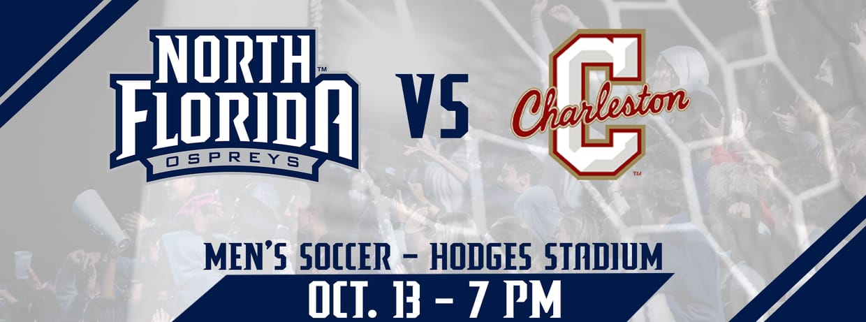 UNF Men's Soccer vs. College of Charleston Cougars