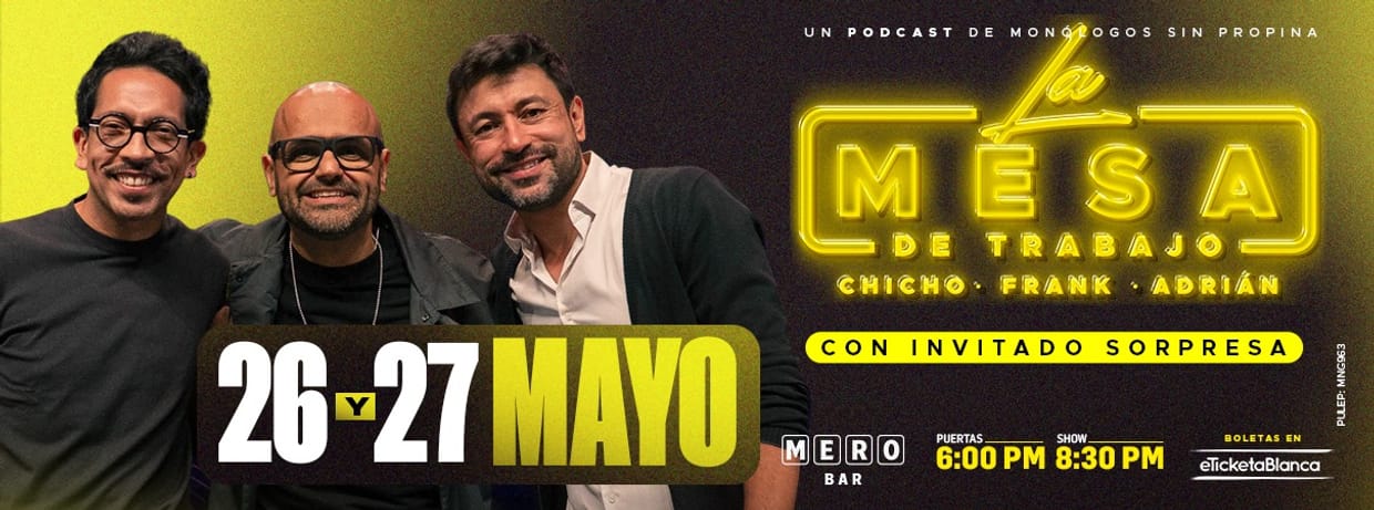 LA MESA DE TRABAJO EN VIVO EN MERO BAR