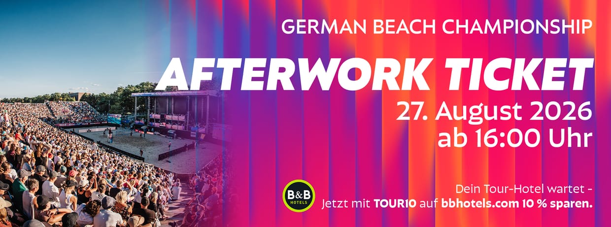 Deutsche Beachvolleyball Meisterschaft 2026 Dortmund | Afterwork Donnerstag