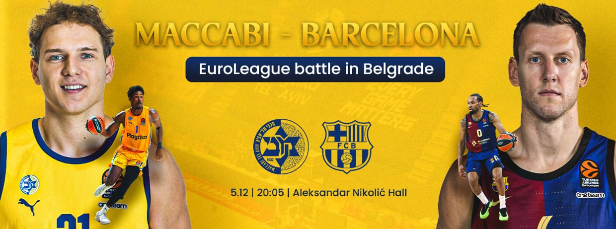 Maccabi Playtika Tel Aviv - Barcelona