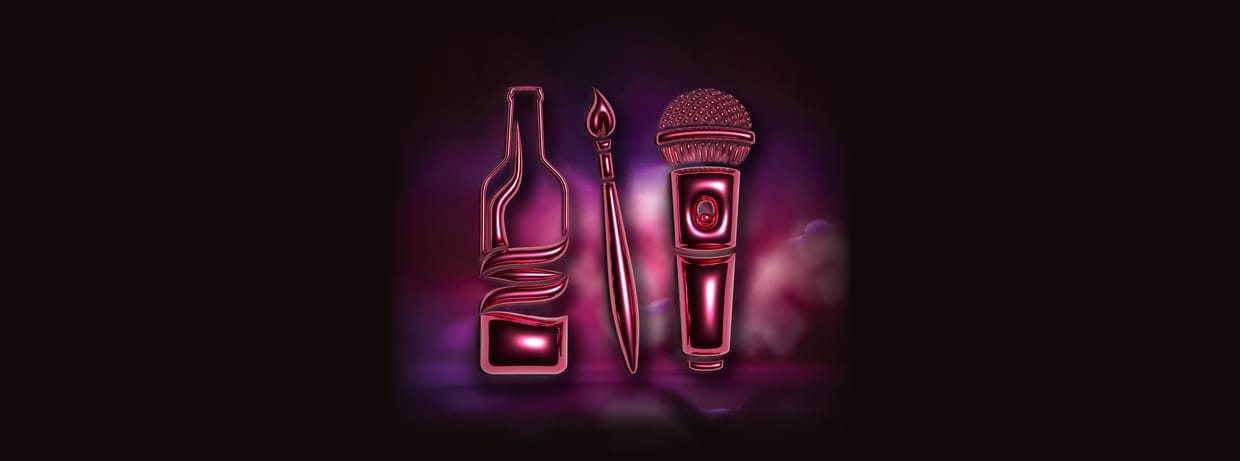 The Canvas & Grapes Experience: Live Karaoke & Paint